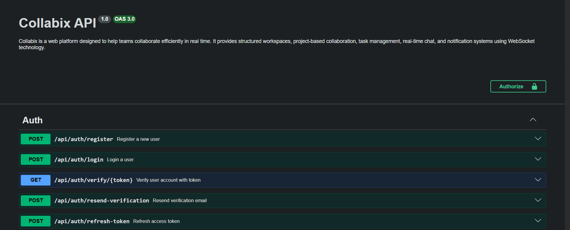Collabix Backend